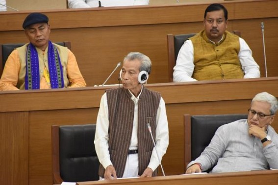 Tripura House passes budget, adjourns Tripura House passes budget, adjourns